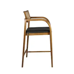 صندلی اپن چوبی دسته دار روبن | مرکز فروش صندلی اپن جاجیم