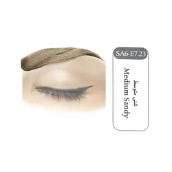 رنگ ابرو سانتکس شنی متوسط SA6-E7.23