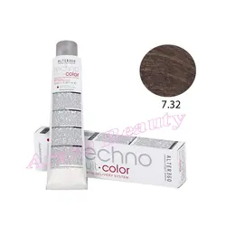 رنگ مو تکنو آلترگو 7.32 بلوند طلایی آی ریش Alterego Techno