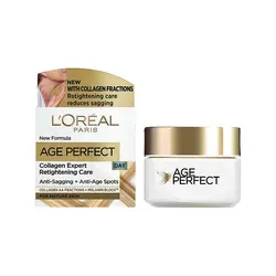 مشخصات، قیمت و خرید کرم روز لورال مرطوب کننده کلاژن ایج پرفکت 50 میل