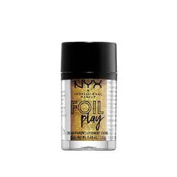 سایه چشم پودری فویل پلی نیکس طلایی NYX Foil Play Pop Quiz خرید و قیمت