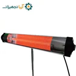 خرید بخاری تابشی تک لامپ ارزان برقی - آریا تجهیزات