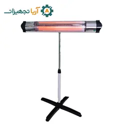 خرید بخاری تابشی تک لامپ ارزان برقی - آریا تجهیزات
