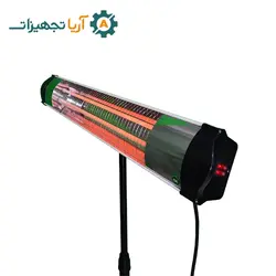 خرید بخاری تابشی دو لامپ 2500 وات برقی - آریا تجهیزات