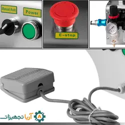 دستگاه پرکن مایعات غلیظ پنوماتیک | آریا تجهیزات