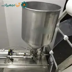 دستگاه پرکن و بسته بندی مایعات 200 میل | آریا تجهیزات