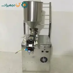 دستگاه پرکن و بسته بندی مایعات 200 میل | آریا تجهیزات