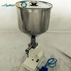 دستگاه پرکن مایعات رقیق و غلیظ hfm 02 | آریا تجهیزات