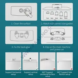 سیفون اتوماتیک توالت فرنگی کد S101