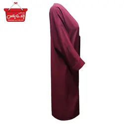 مانتو پانچ زنانه مدل تن آرا رنگ زرشکی