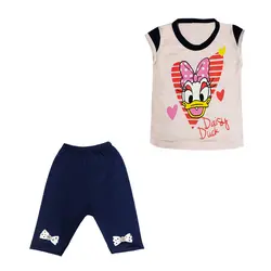 سارافون و شلوارک دخترانه کد 3945