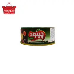 کنسرو خورشت قورمه سبزی با مرغ چینود مقدار 150 گرم