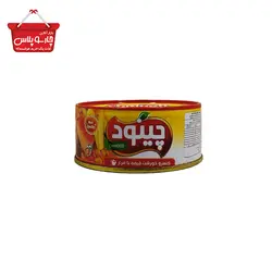 کنسرو خورشت قیمه با مرغ چینود مقدار 150 گرم