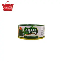کنسرو تن ماهی و شوید در روغن چینود مقدار ۱۵۰ گرم