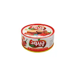 کنسرو تن ماهی  با فلفل در روغن چینود مقدار 150 گرم
