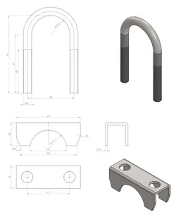 کرپی یو بولت گالوانیزه SERO-Clamp M1