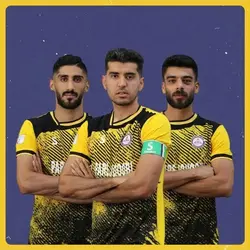 کیت اول پارس جنوبی جم 1402-1403 (پیراهن و شورت) ورژن  پلیری