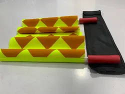 پرچم کمک داوری شطرنجی کیف دار