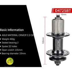 توپى تك عقب بلبرينگى برند NOVATECH