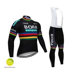 لباس دوچرخه سواری بلند بهاره تابستانه تيم UCI bora