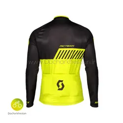 لباس دوچرخه سواری بهار و تابستانه بلند Scott زرد