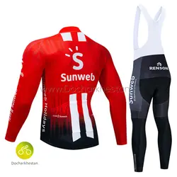 لباس تابستانى دوچرخه سواری تیم لوتو sunweb