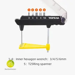 آچار تركمتر دوچرخه برند TOPEAK