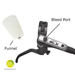 کیت هواگیرى ترمز دوچرخه شیمانو - نیم ست