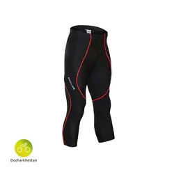 لباس دوچرخه سواری دوبند و بدون بند به همراه شلوار برمودا (زیر زانو)