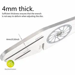 آچار تابگيرى ديسك ترمز دوچرخه مارک TOOPRE