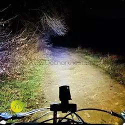 چراغ شارژی جلو دوچرخه وایب مدل ۰۲۸۰