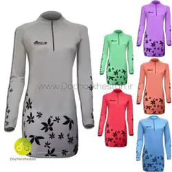 تونیک دوچرخه سوارى طرح دار مخصوص بانوان