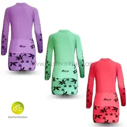 تونیک دوچرخه سوارى طرح دار مخصوص بانوان