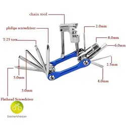آچار آلن دوچرخه ۱۱ کاره BikeTool