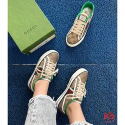کفش گوچی زنانه قهوه ای Gucci Tennis 1977 sneaker