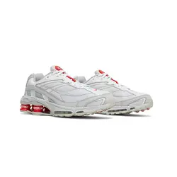 کتونی نایک شاکس سوپریم سفید قرمز Nike Supreme x Shox Ride 2 White