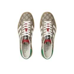 کفش آدیداس گزل گوچی قهوه ای Adidas Gazelle Gucci Brown