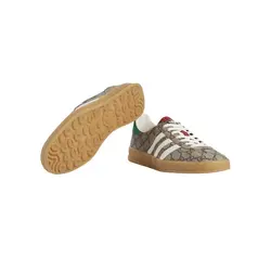 کفش آدیداس گزل گوچی قهوه ای Adidas Gazelle Gucci Brown