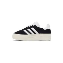 کفش آدیداس گزل لژدار مشکی سفید Adidas Gazelle Bold Black White
