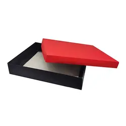 جعبه مقوایی قرمز مشکی 20 در 26