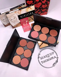 پالت کانتور و هایلایت و رژگونه پودری مینی استار