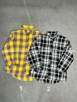 شومیز چهارخونه نخی 269 - گالری کوالا قشم | koala Gallery