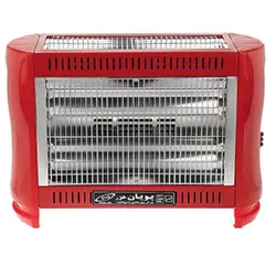 بخاری برقی فن دار 5 شعله پویان خزر - کالای برق حصاری