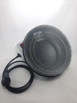 بخاری برقی حمام دیواری مهسان سازه بدنه استیل - کالای برق حصاری