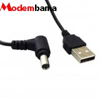 تبدیل برق مودم رومیزی به USB قابل استفاده اتصال مودم به پاوربانک و USB