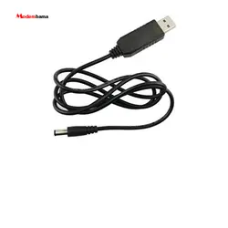 تبدیل برق مودم رومیزی به USB قابل استفاده اتصال مودم به پاوربانک و USB