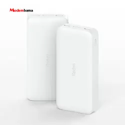 پاور بانک شیائومی+ کابل میکرو (نسخه گلوبال) مدل REDMI Power bank ظرفیت 20000 میلی آمپر ساعت(2021)