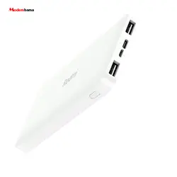 پاور بانک شیائومی+ کابل میکرو (نسخه گلوبال) مدل REDMI Power bank ظرفیت 20000 میلی آمپر ساعت(2021)