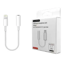 خرید تبدیل لایتنینگ به جک 3.5mm مدل JH-002|دیجی ایساتیس