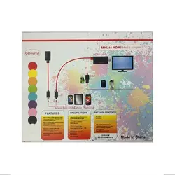 کابل MHL اندروید (Micro Usb) به HDMI